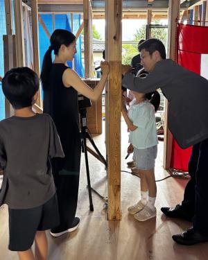 お揃いで「入魂」中。