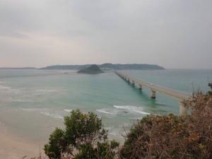 冬の角島