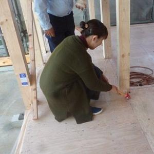 ※奥様は丁寧に丁寧に。