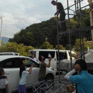 「親子、同じ格好」の巻。