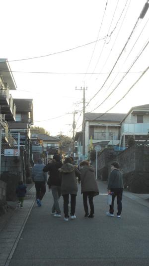 最後はみんなで帰宅の巻。
