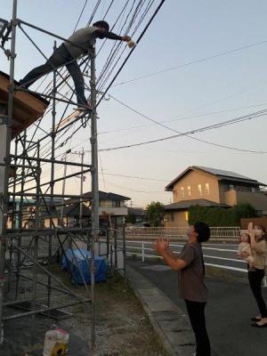 パパ頑張って!